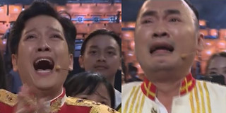 Tái xuất sau màn cầu hôn, Trường Giang khóc như mưa khi U23 Việt Nam chiến thắng