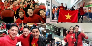 Dàn sao Việt nô nức đáp chuyến bay sớm đến Thường Châu cổ vũ U23 Việt Nam