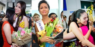 Những khoảnh khắc ngày trở về đầy xúc động của Hoa hậu Việt bên gia đình