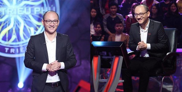 Cận cảnh MC Phan Đăng run rẩy, nói sai tên người chơi trong lần đầu tiên dẫn "Ai là triệu phú"