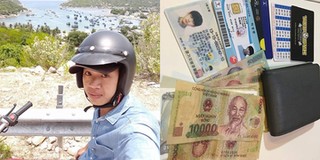 Du khách Hàn Quốc xúc động khi nhận lại ví từ chàng trai Việt