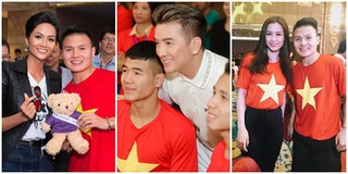 Dàn sao Việt hào hứng hội ngộ các cầu thủ U23 Việt Nam tại TP.HCM