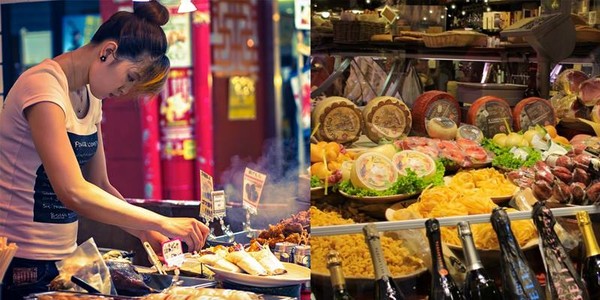 Thế giới ẩm thực đường phố của các trung tâm du lịch nổi tiếng thế giới