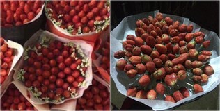 Mua hoa dâu tây tặng mẹ 8/3 qua mạng, cô gái "khóc cạn" khi sản phẩm bên ngoài khác một trời một vực