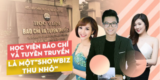 Có một "showbiz thu nhỏ" và bí mật ngay trong ngôi trường Học viện Báo Chí và Tuyên Truyền