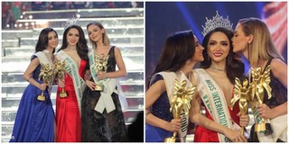 Khoảnh khắc đăng quang Hoa hậu Chuyển giới Quốc tế 2018 không thể quên của Hương Giang Idol