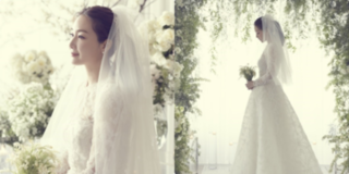 Lộ ảnh cưới đẹp xứng danh mỹ nhân hàng đầu xứ Hàn của Choi Ji Woo