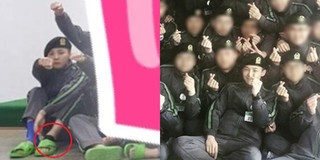 G-Dragon đi dép lê và ngồi một góc cùng đồng đội, lộ chân bị thương khiến fan lo lắng