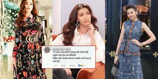 Bị chê "hàng chợ" không cùng đẳng cấp với Thanh Hằng - Hồ Ngọc Hà, Minh Tú gay gắt đáp trả