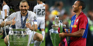 Top những cầu thủ quốc tịch Pháp "chinh chiến" nhiều nhất tại Champions League