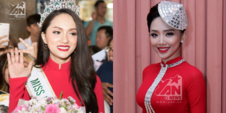 Hoa hậu Chuyển giới Hương Giang "đại chiến" áo dài đỏ với mỹ nhân Việt: Ai hơn ai?