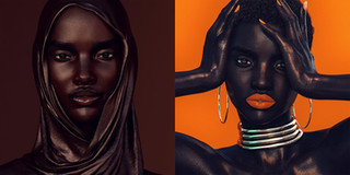 Sự thật về người mẫu có làn da đen nhất thế giới gây ra nhiều tranh cãi và phẫn nộ
