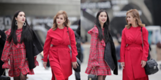 Không cần rầm rộ, chị em Nhã Phương vẫn toả sáng tại Seoul Fashion Week 2018