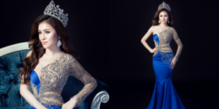 Lộ diện trang phục dạ hội của Thư Dung trước thềm chung kết Miss Eco International 2018