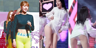 Sao nữ Kpop và những lần biểu diễn không muốn nhìn lại vì lỗi trang phục phản cảm