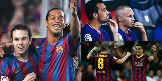 Messi, Xavi và đội hình những đồng đội ưa thích nhất trong sự nghiệp của Iniesta