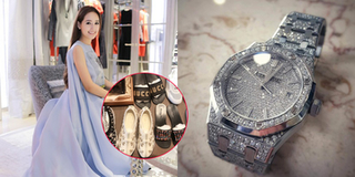 Hết khoe đống hàng hiệu mới "tậu", Mai Phương Thúy tiếp tục khoe đồng hồ kim cương hơn 2 tỷ