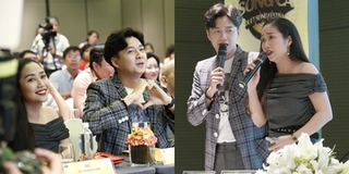 Ngô Kiến Huy và Ốc Thanh Vân làm MC chương trình có Kim Samuel