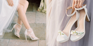 Hóa nàng công chúa với những mẫu giày cưới xinh đẹp nhất trong hôn lễ của chính mình