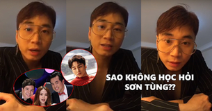 Karik nói về scandal đạo nhạc của Dương Khắc Linh và Trịnh Thăng Bình: "Sao không học hỏi Sơn Tùng?"