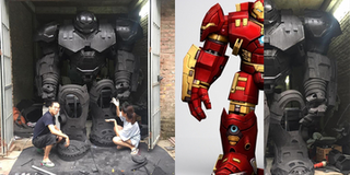 CĐM phát sốt với bộ áo giáp Hulkbuster được chàng thanh niên Việt Nam chế tạo