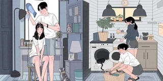 Trụy tim với câu chuyện tình trong bộ tranh của hoạ sĩ Hàn: Mình yêu nhau bình yên thôi nhé