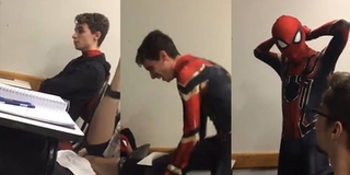 "Quỳ" với độ lầy của fan nước ngoài: Cosplay Spiderman xin cúp học công khai để đi đánh Thanos