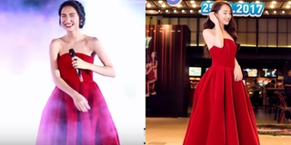 Không chỉ quên sạch lời bài hát, Hòa Minzy còn mặc lại váy cũ của Nhã Phương