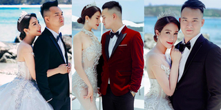 Diệp Lâm Anh hé lộ bộ ảnh cưới lãng mạn cùng ông xã thiếu gia