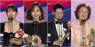 Suzy lần thứ hai nhận giải Baeksang, Jung Hae In có giải thưởng lớn đầu tiên trong sự nghiệp