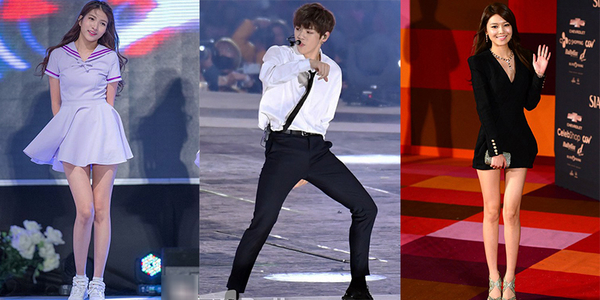 6 idol Kpop thuộc phái "toàn chân", chỉ riêng độ dài của chân thôi đã lên tới cả mét