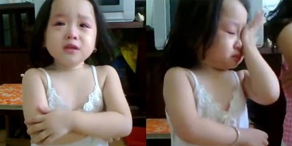 Màn “cãi tay đôi” với bố của cô bé 3 tuổi khiến dân mạng thích thú