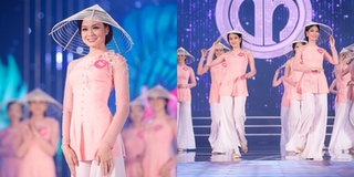 Bí mật đằng sau chiếc áo bà ba của thí sinh Hoa hậu Việt Nam 2018