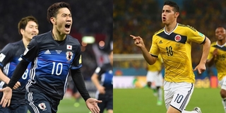19h00 ngày 19/6/2018, Colombia vs Nhật Bản: 'Samurai xanh' lép vế trước gã khổng lồ Nam Mỹ