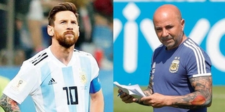 Sampaoli đã xin phép Messi để thay người trong trận đấu với Nigeria!