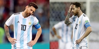 Lionel Messi suy sụp và có dấu hiệu trầm cảm sau thất bại trước Croatia