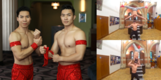 Trước giờ Chung kết, Quốc Nghiệp vuột tay té xuống sàn trong lúc tập luyện