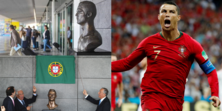 Toả sáng ở World Cup nhưng Ronaldo lại bị gỡ bỏ tượng đồng tại quê nhà Bồ Đào Nha