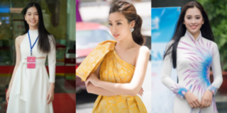 Hoa hậu Đỗ Mỹ Linh khoe sắc bên những thí sinh đầu tiên của Hoa hậu Việt Nam 2018