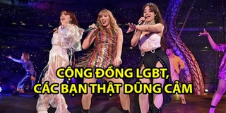 Taylor Swift khiến cộng đồng LGBT rơi lệ với bài phát biểu xúc động: Các bạn thật dũng cảm
