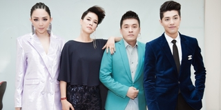 Bộ tứ HLV The Voice 2018 xuất hiện đầy quyền lực trong ngày ghi hình vòng Đối đầu