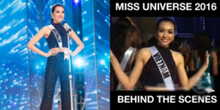 Á hậu Lệ Hằng bị "đào mộ" khả năng tiếng Anh kém tại cuộc thi Miss Universe 2016