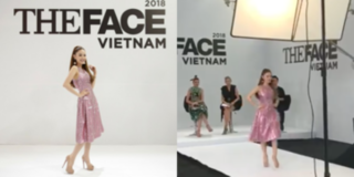 Trước những gièm pha, HLV Minh Hằng đã chịu thị phạm catwalk ở The Face 2018