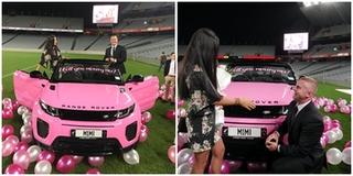 Cô gái được cầu hôn bằng Range Rover hồng siêu sang và nhẫn kim cương to sụ khiến CĐM phát hờn