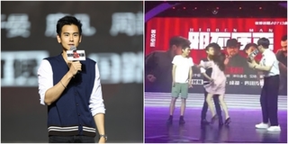 Nam thần Bành Vu Yến bị fangirl quá khích sàm sỡ trên sân khấu