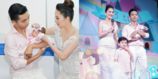 Khánh Thi - Phan Hiển tổ chức sinh nhật hoành tráng cho con gái cưng