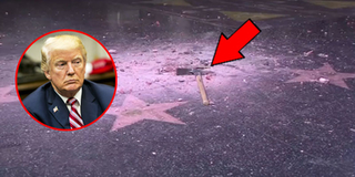 Ngôi sao trên Đại Lộ Danh Vọng của tổng thống Donald Trump đã bị phá hủy