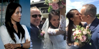 Diễn viên bị ghét nhất "Mùi ngò gai" hôn chồng Tây thắm thiết trong đám cưới ở Hà Lan
