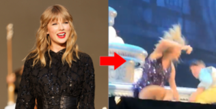 Taylor Swift bất ngờ "vồ ếch" trên sân khấu khiến người hâm mộ hốt hoảng