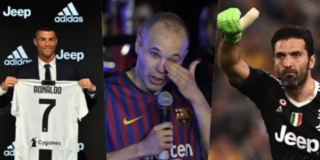 Iniesta, Buffon và những cuộc chia tay đẫm nước mắt của bóng đá thế giới hè 2018